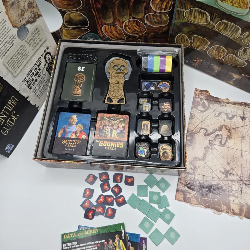 The Goonies Board Game Spin Master 2021 COMPLETE (2-4 Players 10+)